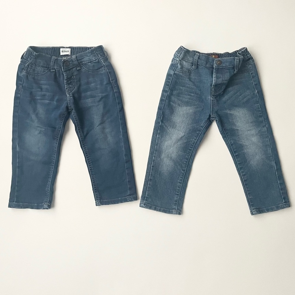 Hudson and 7 For All Mankind Denim Size 24 Months